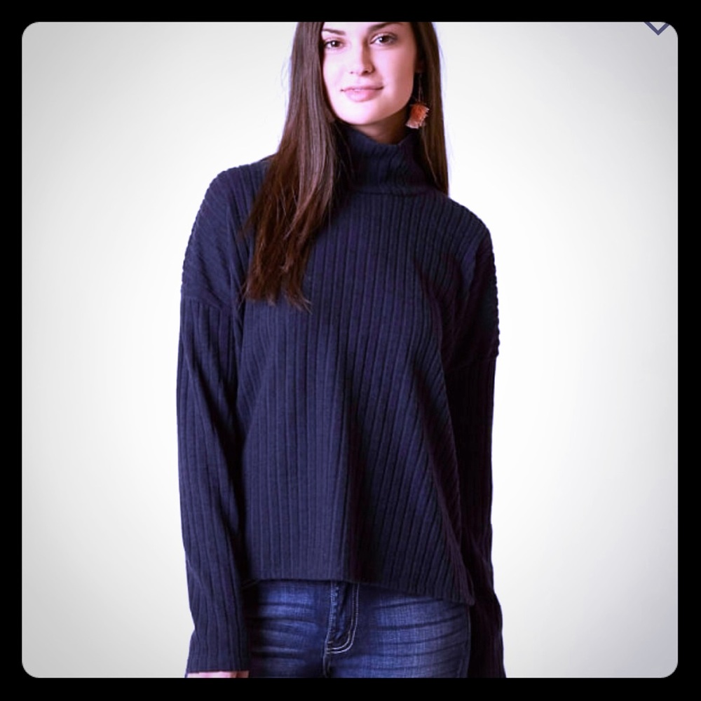 Navy blue sweater